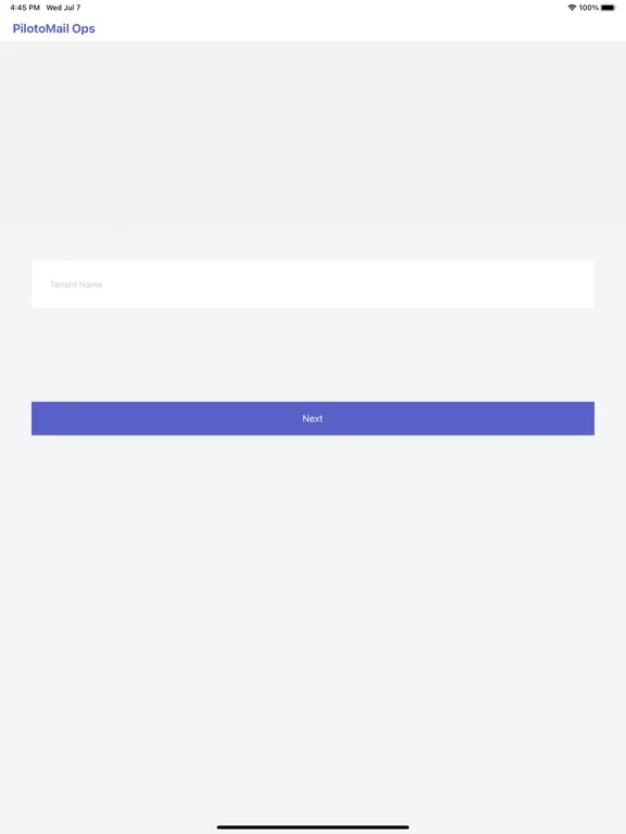 PilotoMail Ops iPad 스크린샷