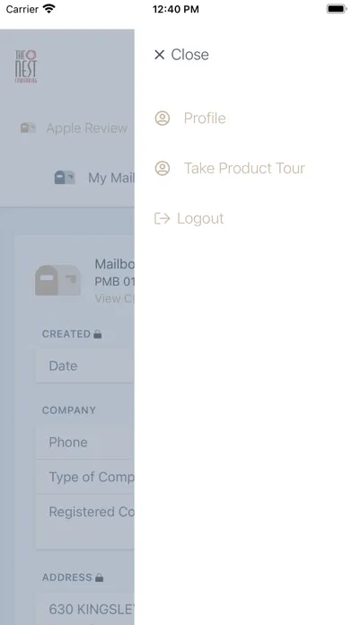 The Nest Coworking Mail 스크린샷