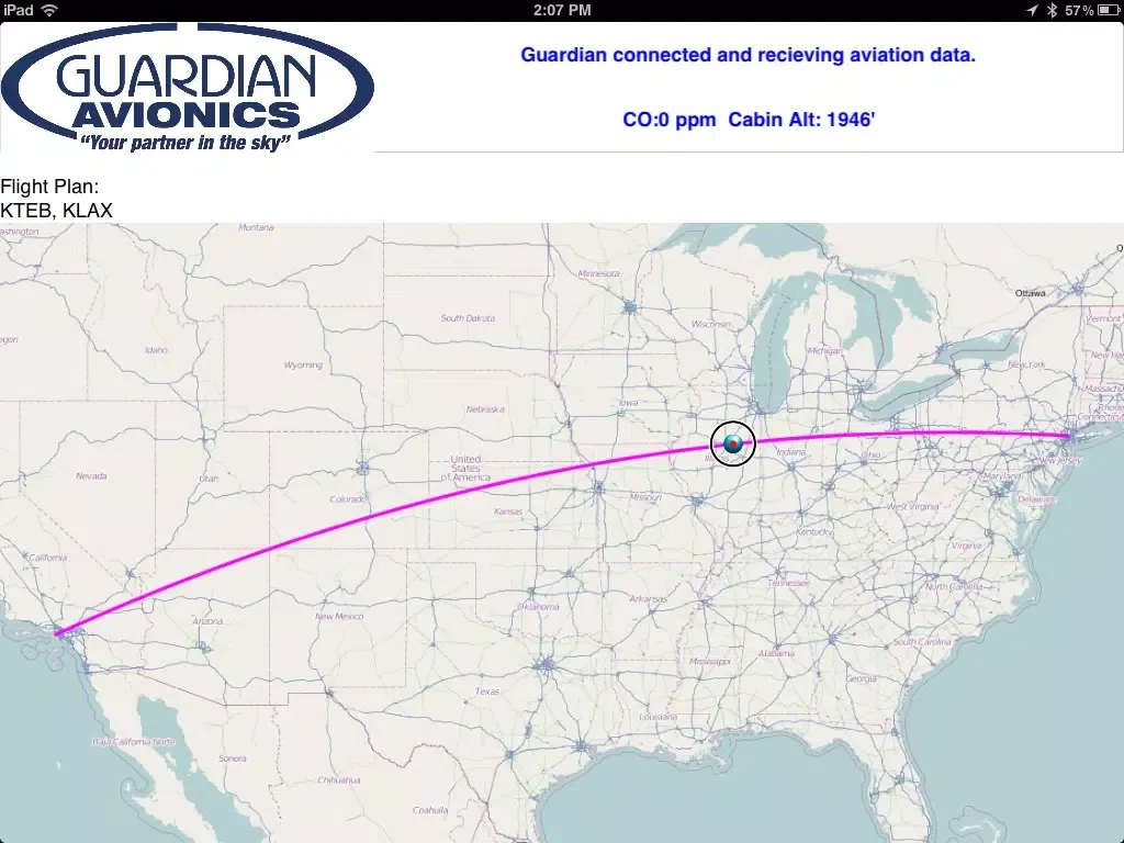 Guardian Avionics GPS iPad  스크린샷