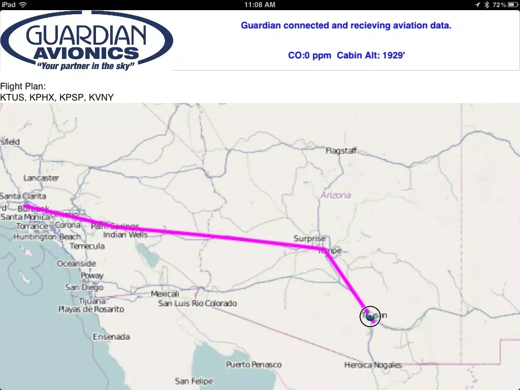 Guardian Avionics GPS iPad  스크린샷
