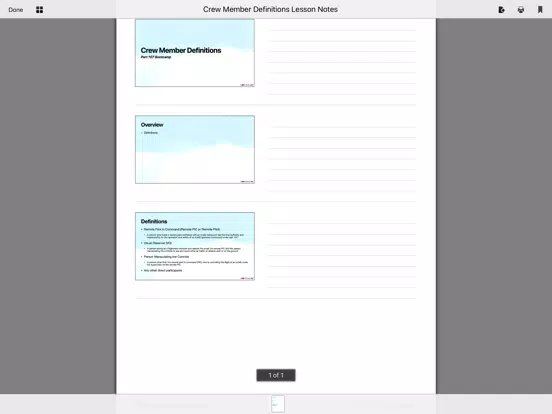 Part 107 Bootcamp iPad 应用截图