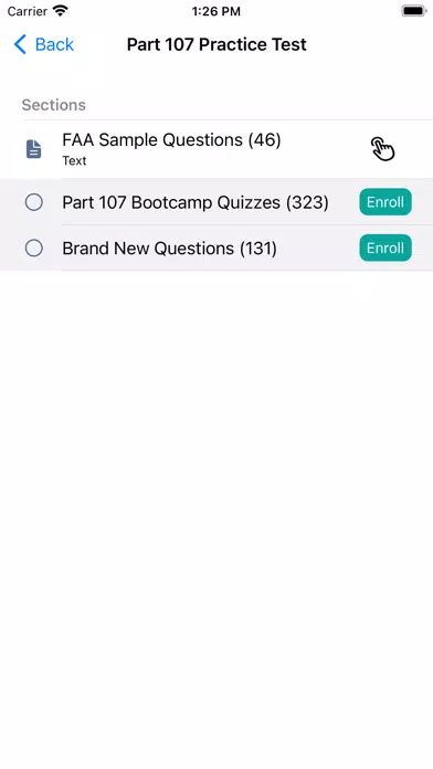 Part 107 Bootcamp应用截图