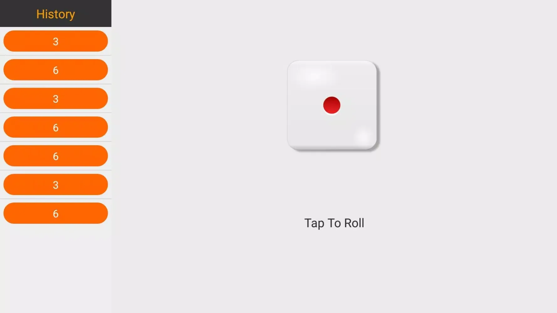 Dice Roller应用截图