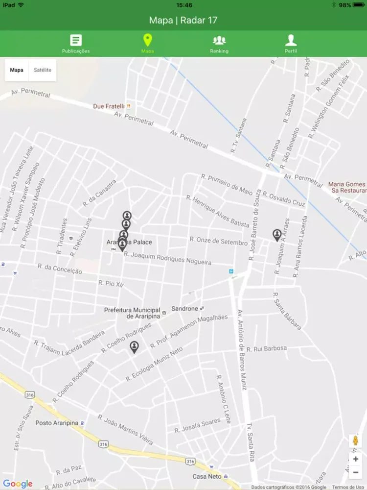 Capturas de pantalla de Radar 17 iPad 