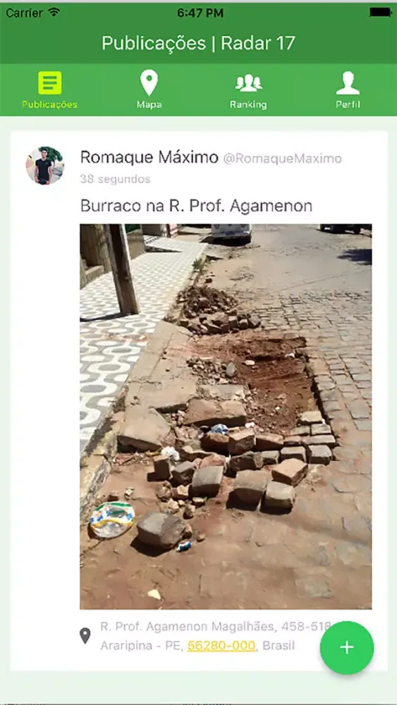 Capturas de pantalla de Radar 17