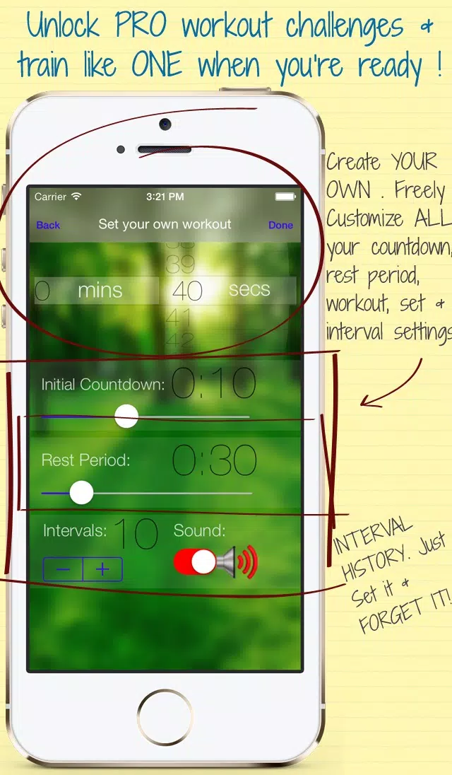 Capturas de tela do Beyond 7 Minute Workout Challenge