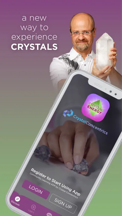 Captures d'écran de Crystal Energy App