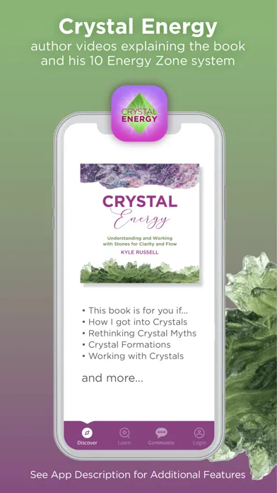 Captures d'écran de Crystal Energy App