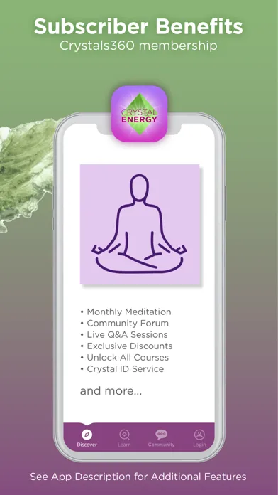 Captures d'écran de Crystal Energy App