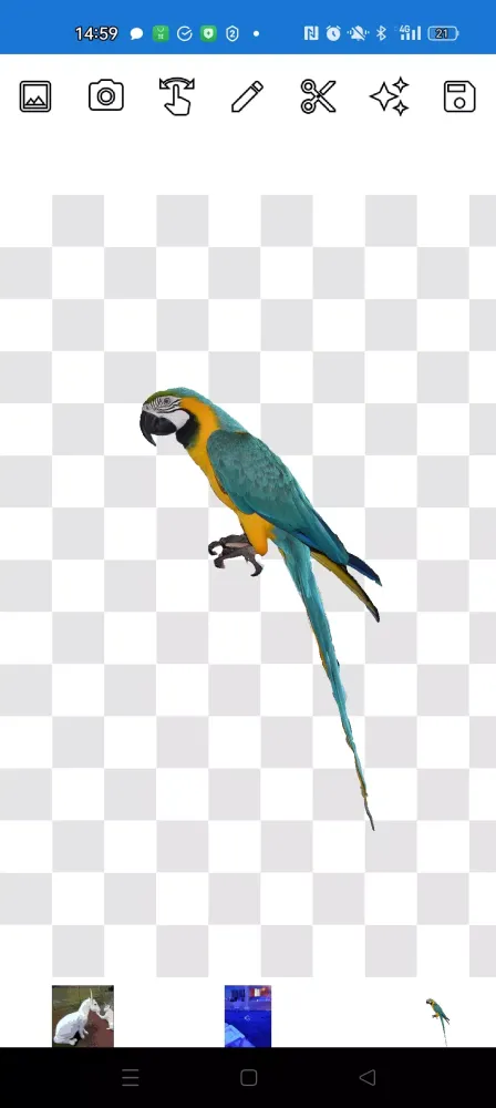 Cut and move pictures Screenshots