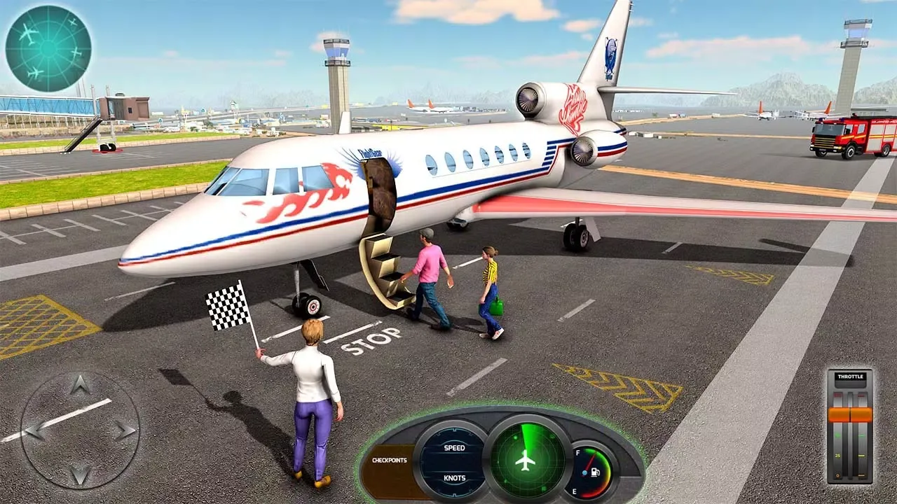Tangkapan layar Airplane games: Flight Games