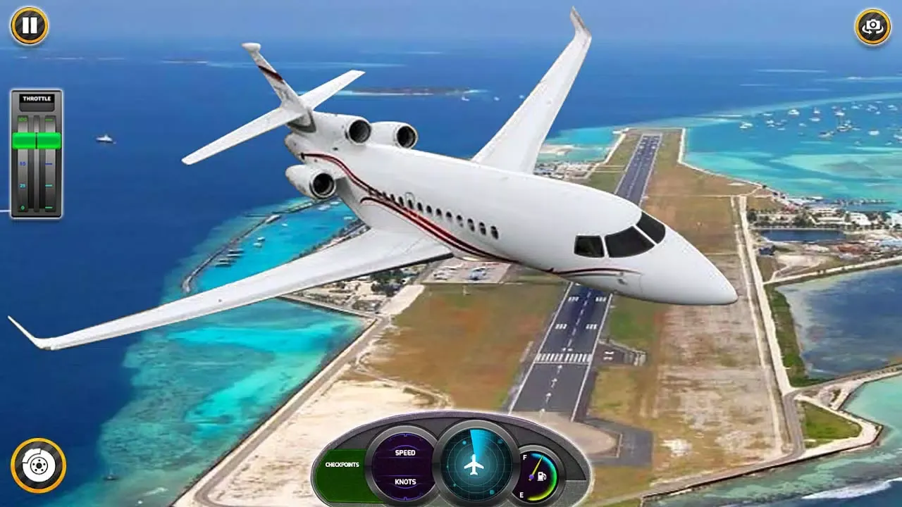 Tangkapan layar Airplane games: Flight Games