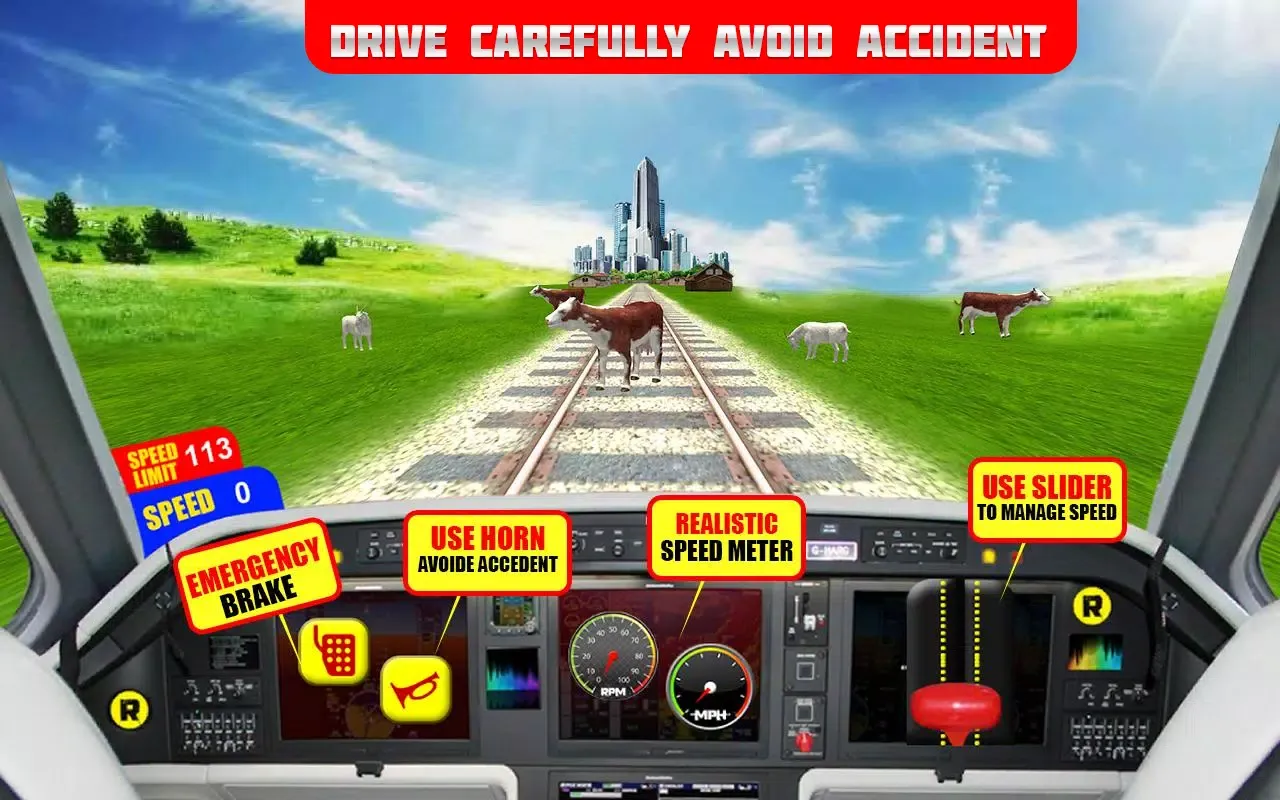 Скриншоты Cockpit Train Simulator
