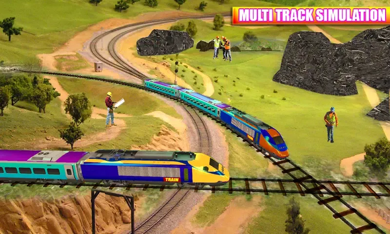 تصاویر Offline Train Simulator Game