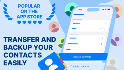 Contacts Transfer & Backup應用截圖