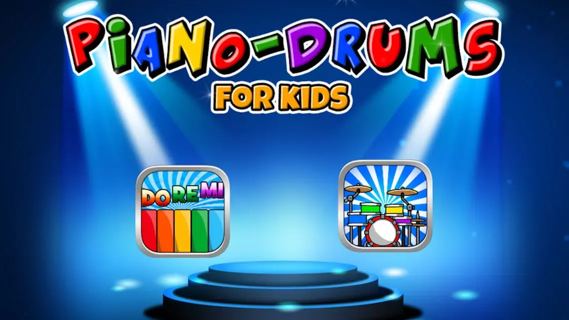 Capturas de tela do Piano & Drums for kids