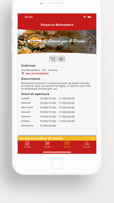 Скриншоты Pizzeria Belvedere