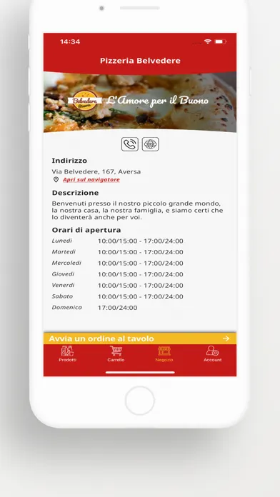 Pizzeria Belvedere应用截图