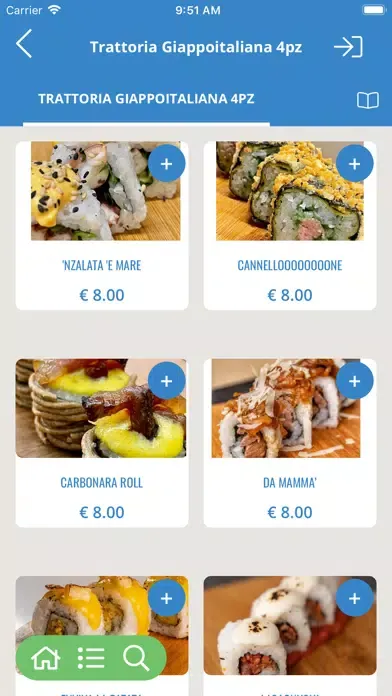 Tangkapan skrin Ego Sushi