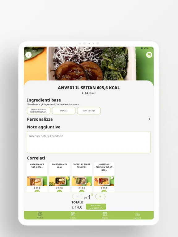 Pro Fitness Food 2.0 iPad  স্ক্রিনশট