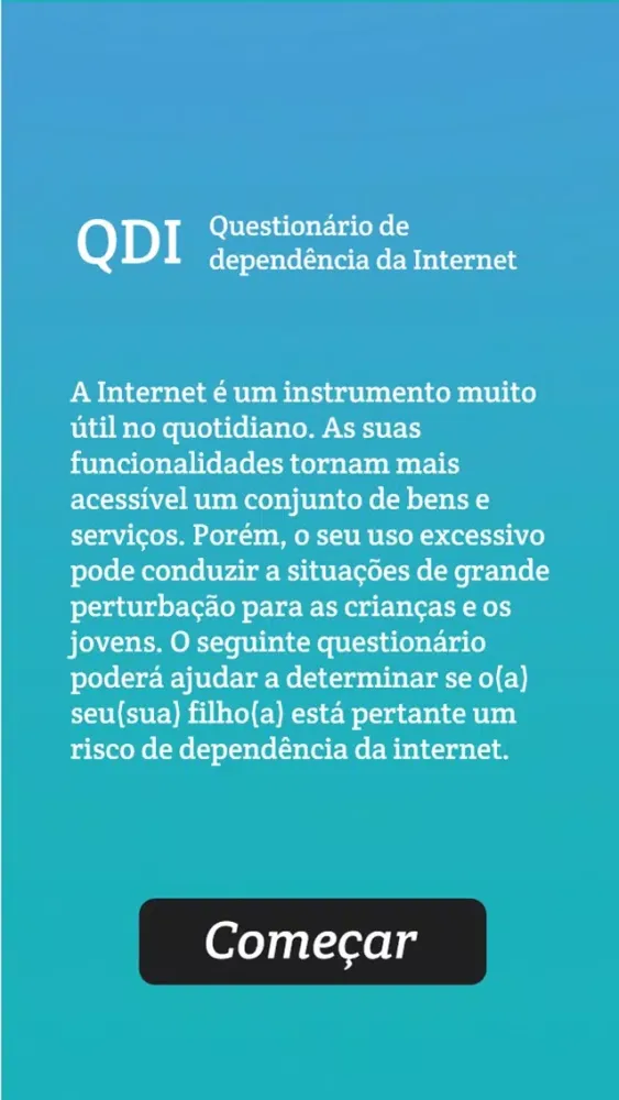 Questionario de dependencia da Internet应用截图
