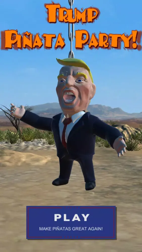 Capturas de pantalla de Trump Piñata Party