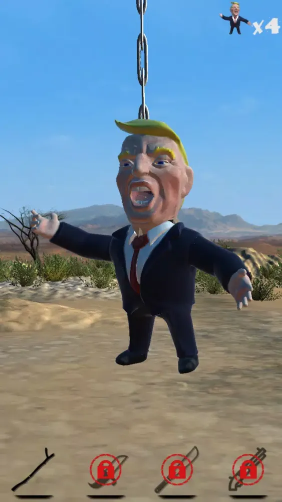 Capturas de pantalla de Trump Piñata Party