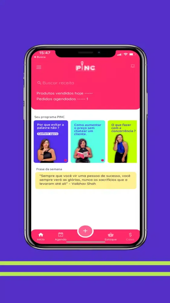 ภาพหน้าจอของ Pinc