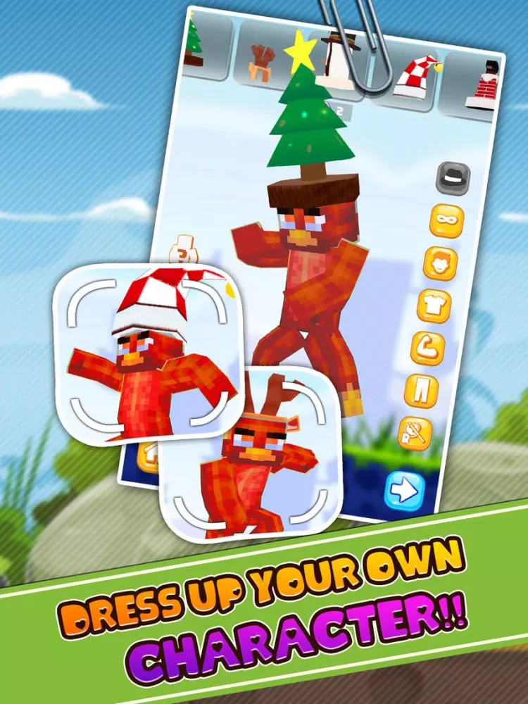 Capturas de pantalla de 3D Avatar Birds Creator Skins iPad 
