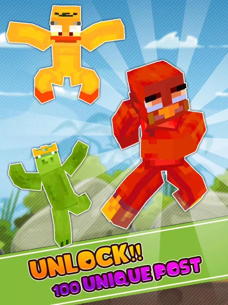 Capturas de pantalla de 3D Avatar Birds Creator Skins iPad 