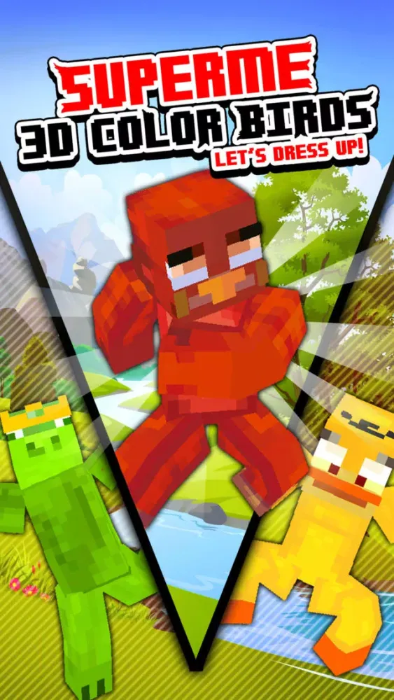 Capturas de pantalla de 3D Avatar Birds Creator Skins