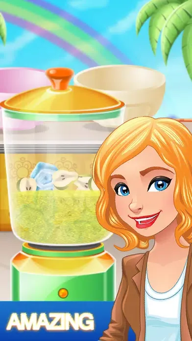Capturas de tela do Princess Ben: DIY Juice Shop