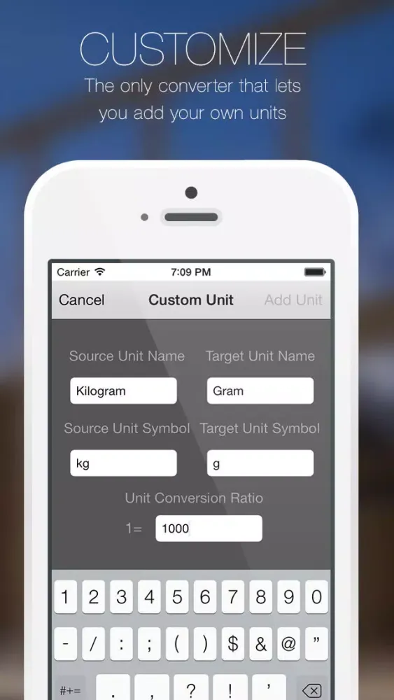 Zrzuty ekranu Unit Converter™ FREE