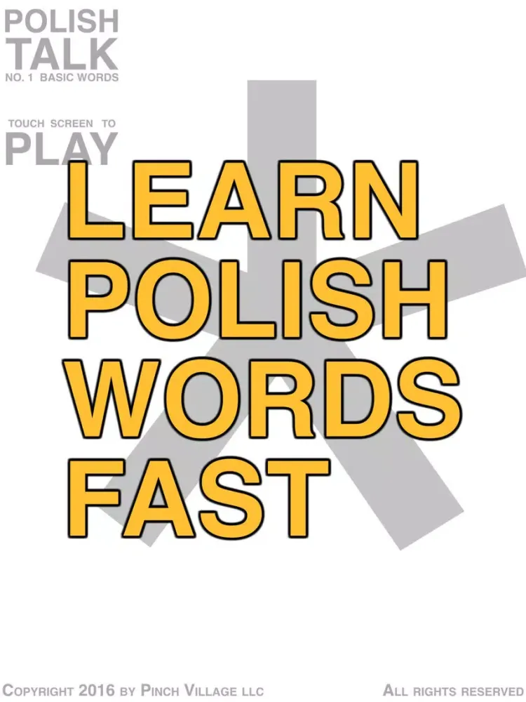 Polish Talk iPad  Screenshots