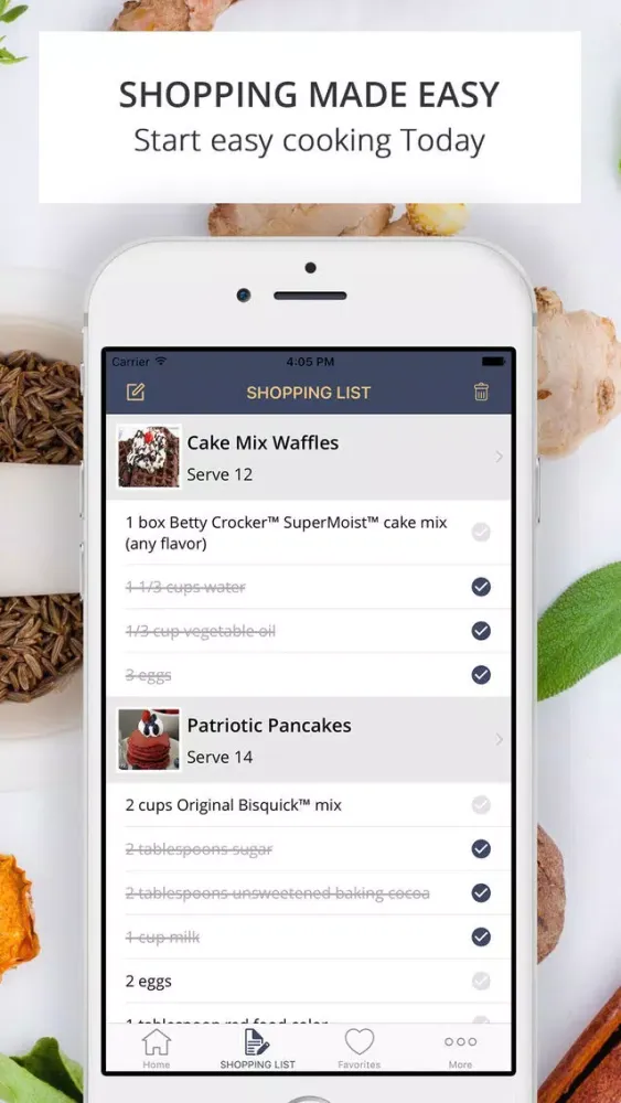 Скриншоты BreakFast Recipes & Meal Plans | shopping List