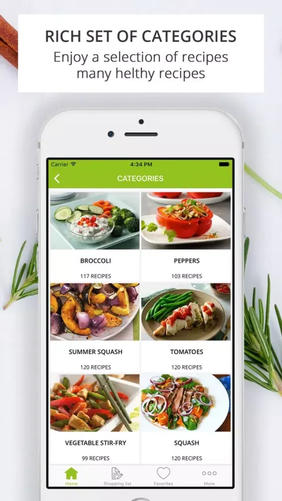 Delicious Vegetarian Recipes | Veggie Meals Plans Screenshots