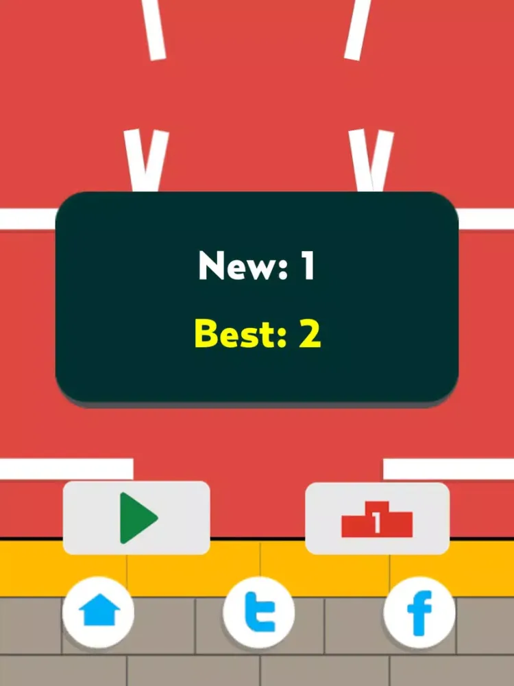 Circle Up - Tap to fly your dot up and try not to hit the circle iPad  Screenshots