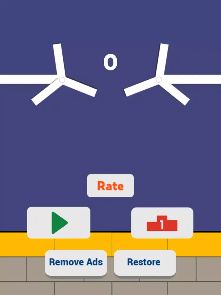 Circle Up - Tap to fly your dot up and try not to hit the circle iPad  Screenshots