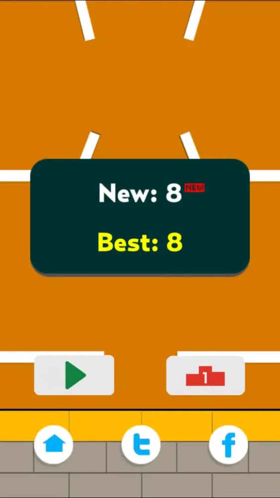 Circle Up - Tap to fly your dot up and try not to hit the circle Screenshots