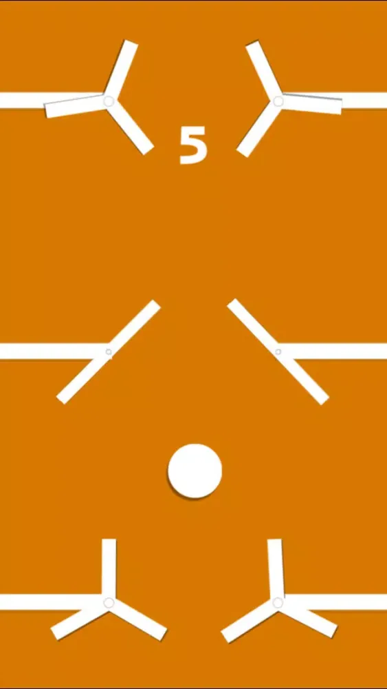 Circle Up - Tap to fly your dot up and try not to hit the circle Screenshots