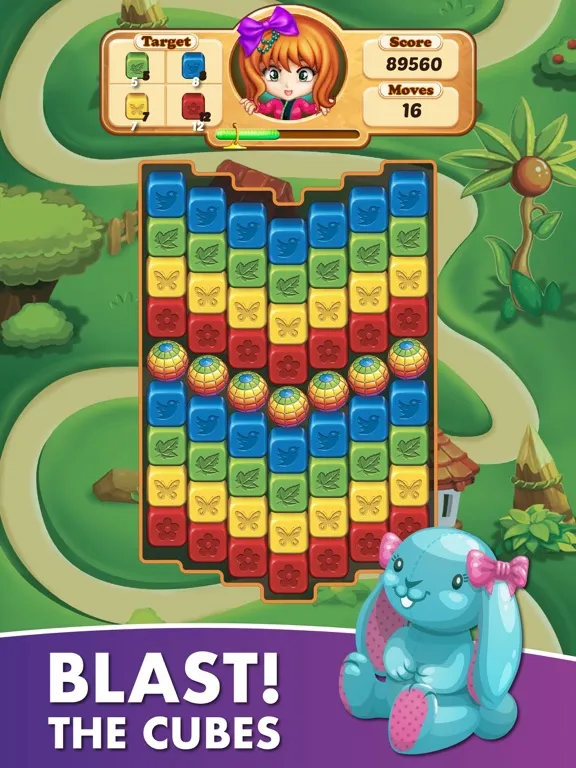 Toy Collapse: Pop Toon Bubbles iPad  Screenshots