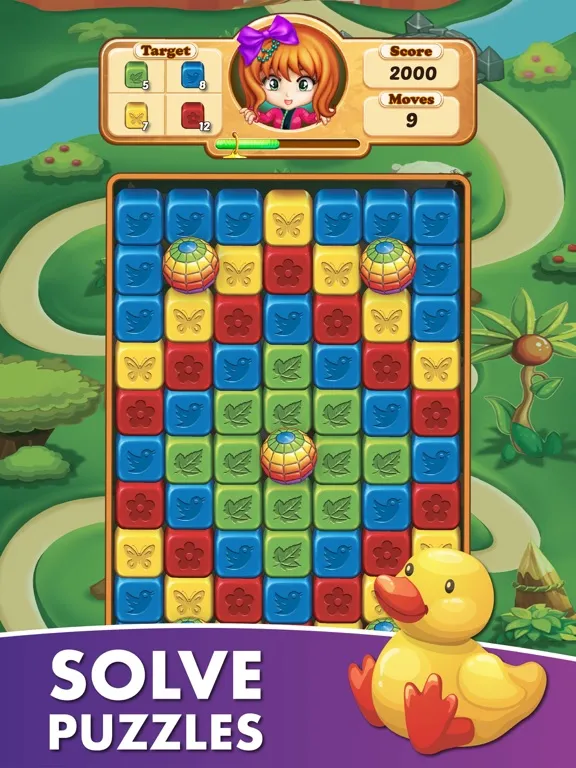 Toy Collapse: Pop Toon Bubbles iPad  Screenshots
