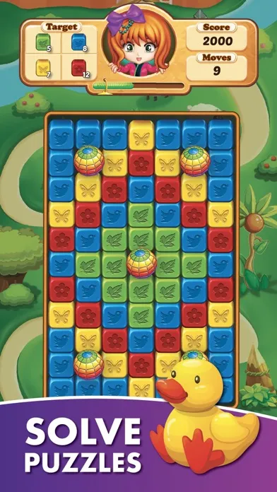 Toy Collapse: Pop Toon Bubbles Screenshots