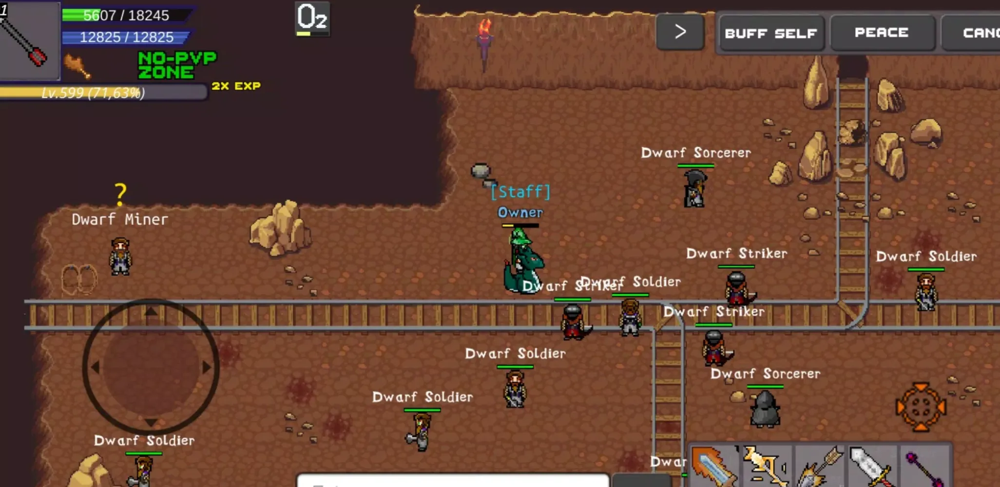 Ảnh chụp màn hình của Delta Mmorpg