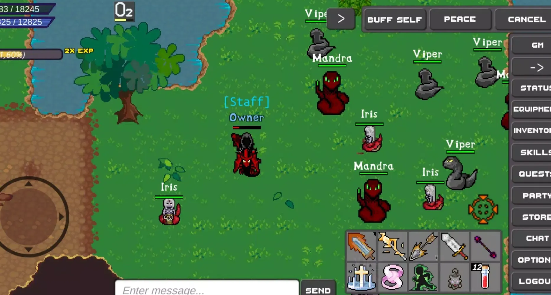 Ảnh chụp màn hình của Delta Mmorpg