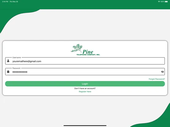 Capturas de pantalla de Pine eBill iPad 