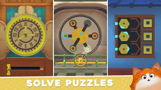 Capturas de pantalla de Cats in Time - Relaxing Puzzle