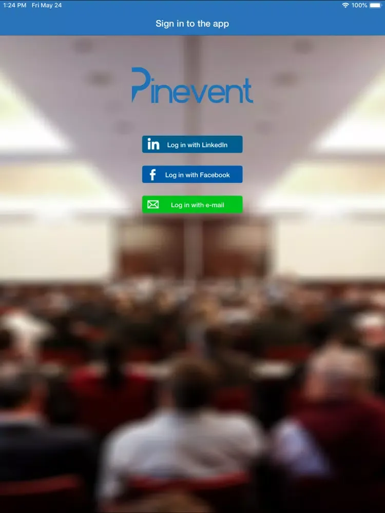 Screenshot di Pinevent iPad