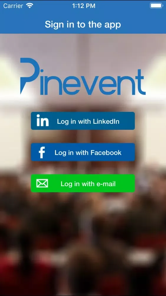 Screenshot di Pinevent