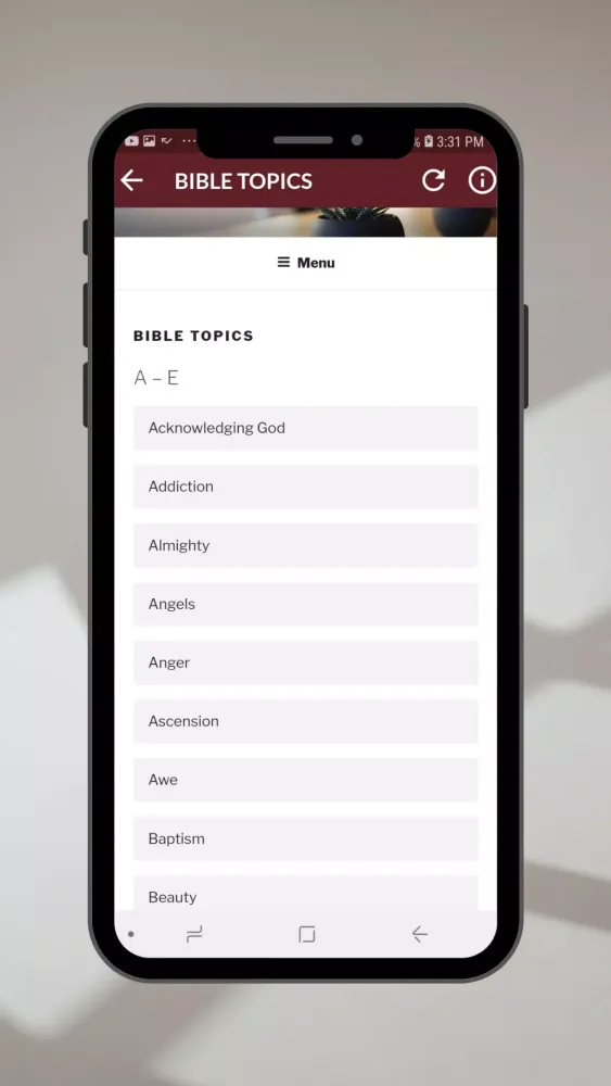 ESV Bible: 365 Day Study Bible Screenshots